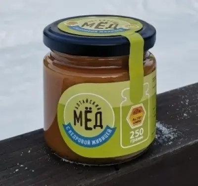 С КЕДРОВОЙ ЖИВИЦЕЙ, Алтайский натуральный мед
